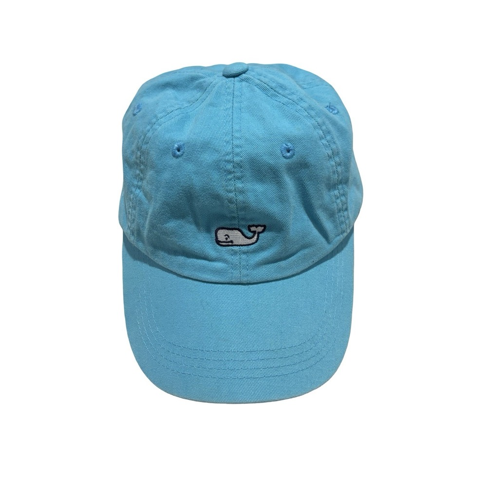 Vineyard Vines Adult Unisex Adjustable Mini Whale Logo Hat Blue Size OSFM
